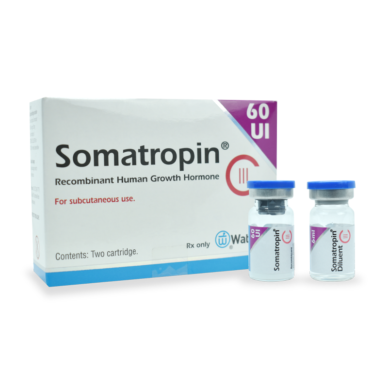 Somatropina - 60 ui - Watson - Hormona de Crecimiento