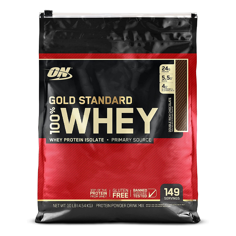 Optimum Nutrition - 100% Whey Gold Std - 10 lbs - Costal