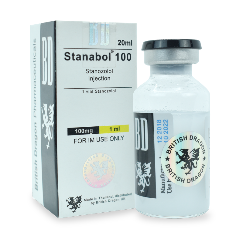 Estanozolol - Winstrol - British Dragon - 100 mg - 20 ml