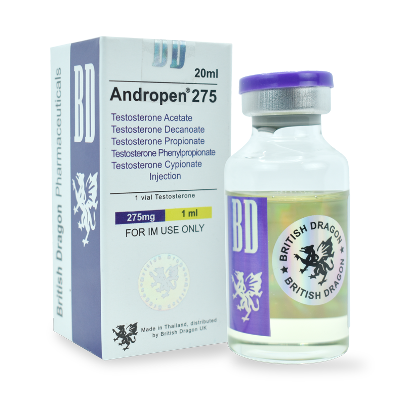 Sostenon - Testosterona - British Dragon - 275 mg - 20 ml