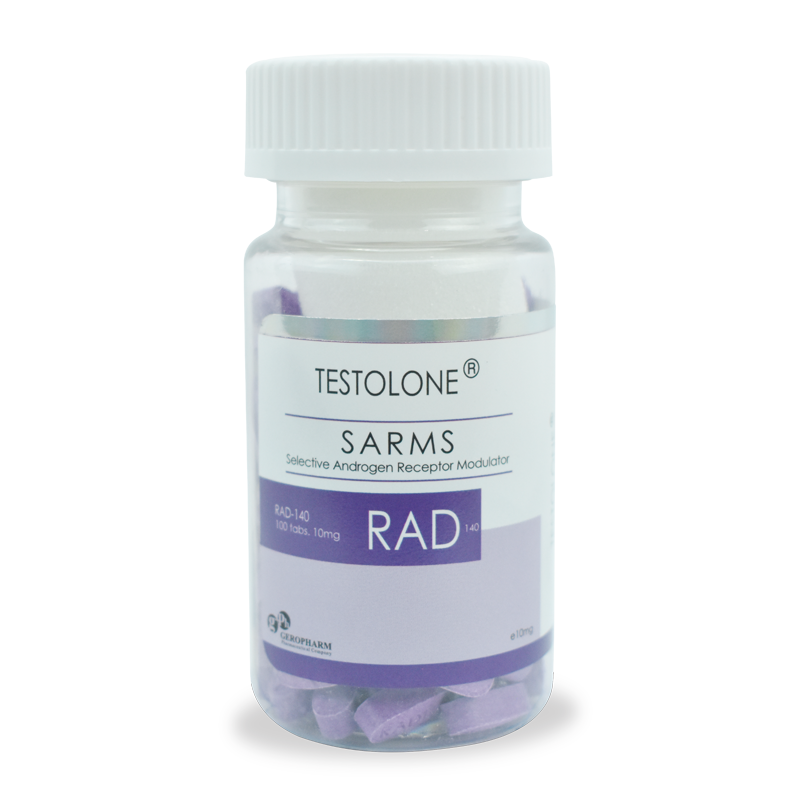 Testolone - Rad 140 - Gph Pharmaceuticals - 100 tabs - 10mg
