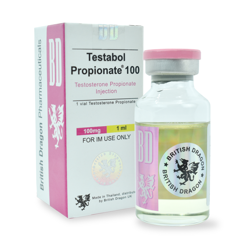 Testosterona Propionato - British Dragon - 100 mg - 20 ml