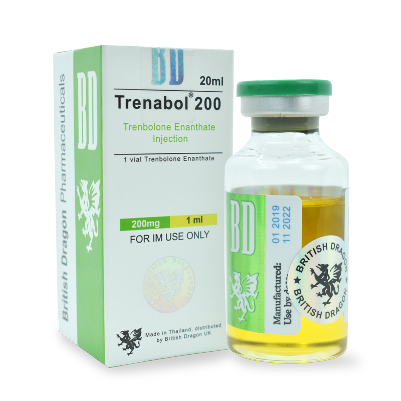 Trembolona Enantato - British Dragon - 200 mg - 20 ml