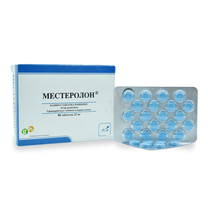Proviron - Mesterolona - Gph Pharmaceuticals - 80 tabs - 25 mg
