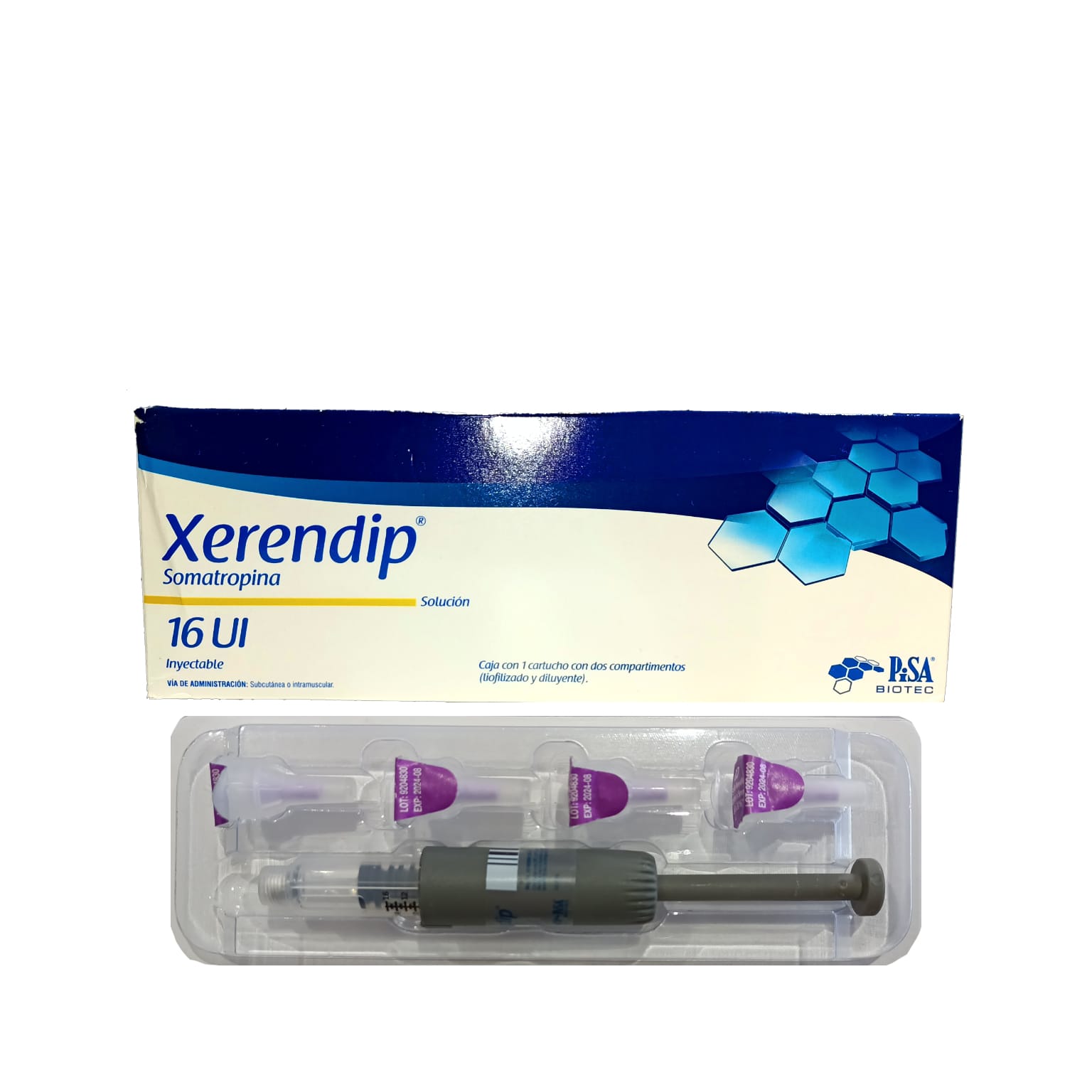 Venta Xerendip - 16 ui - Pisa - Hormona de Crecimiento