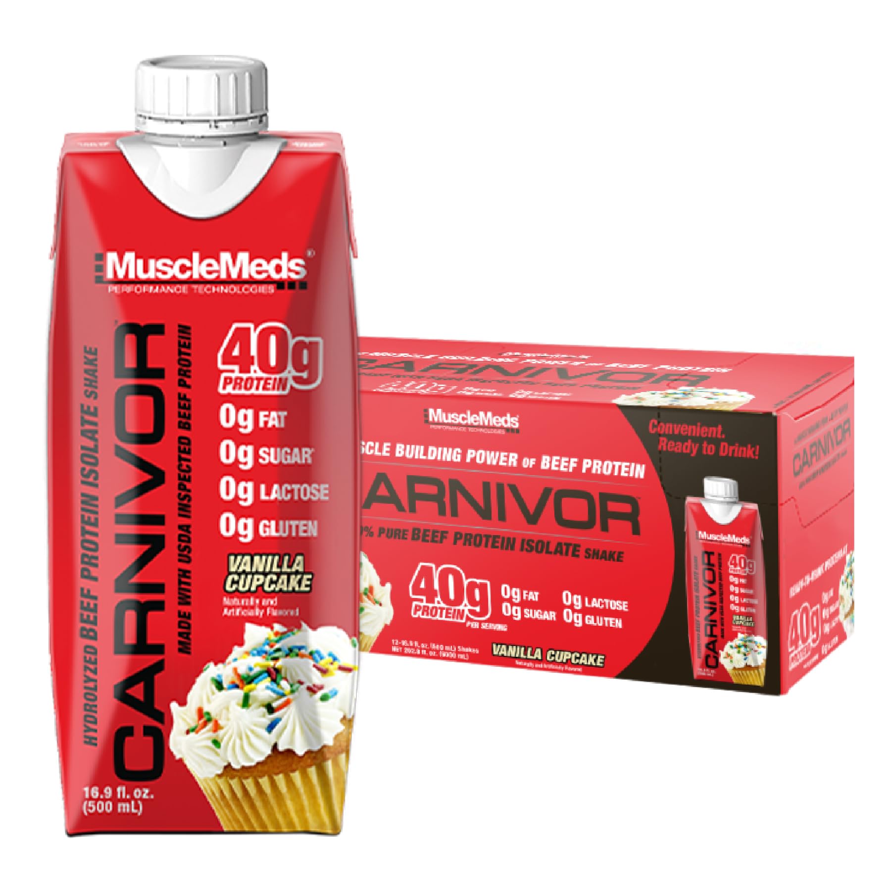 Muscle Meds - Carnivor RTD - 500 ml 12 pack