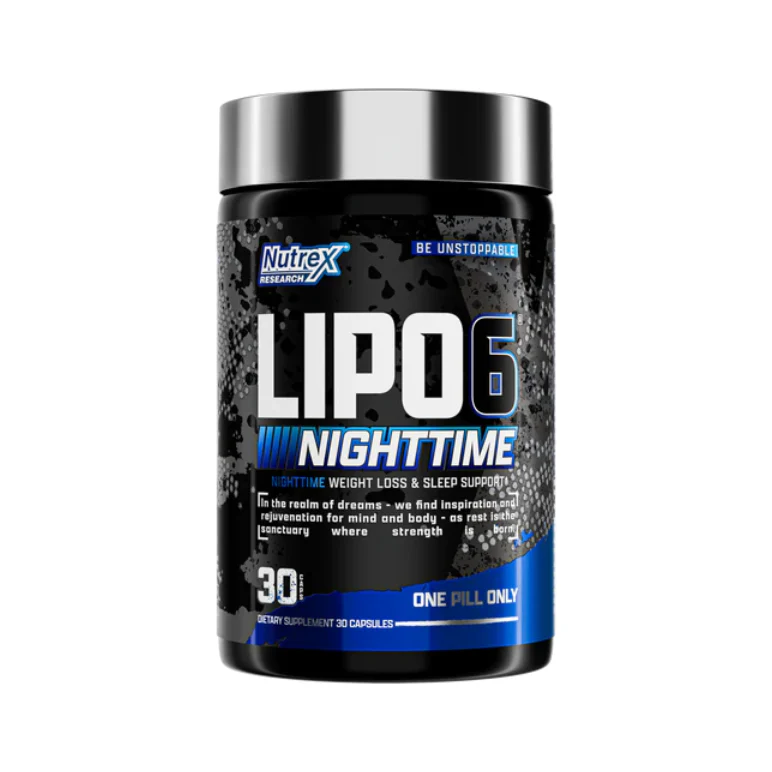 Nutrex - Lipo 6 - Black Nighttime - 30 caps