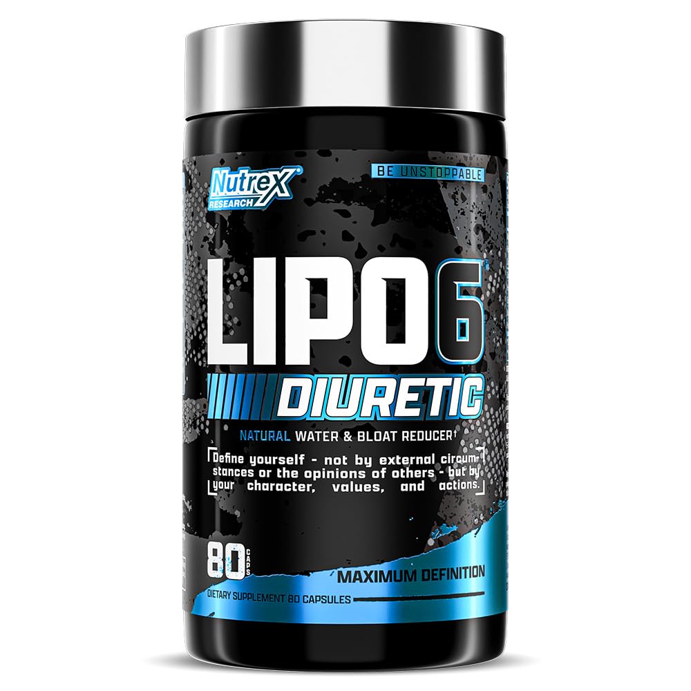 Nutrex - Lipo 6 - Black - Diuretic - 60 caps